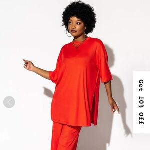 Dressed in Lala Matching playsuit in Sunset